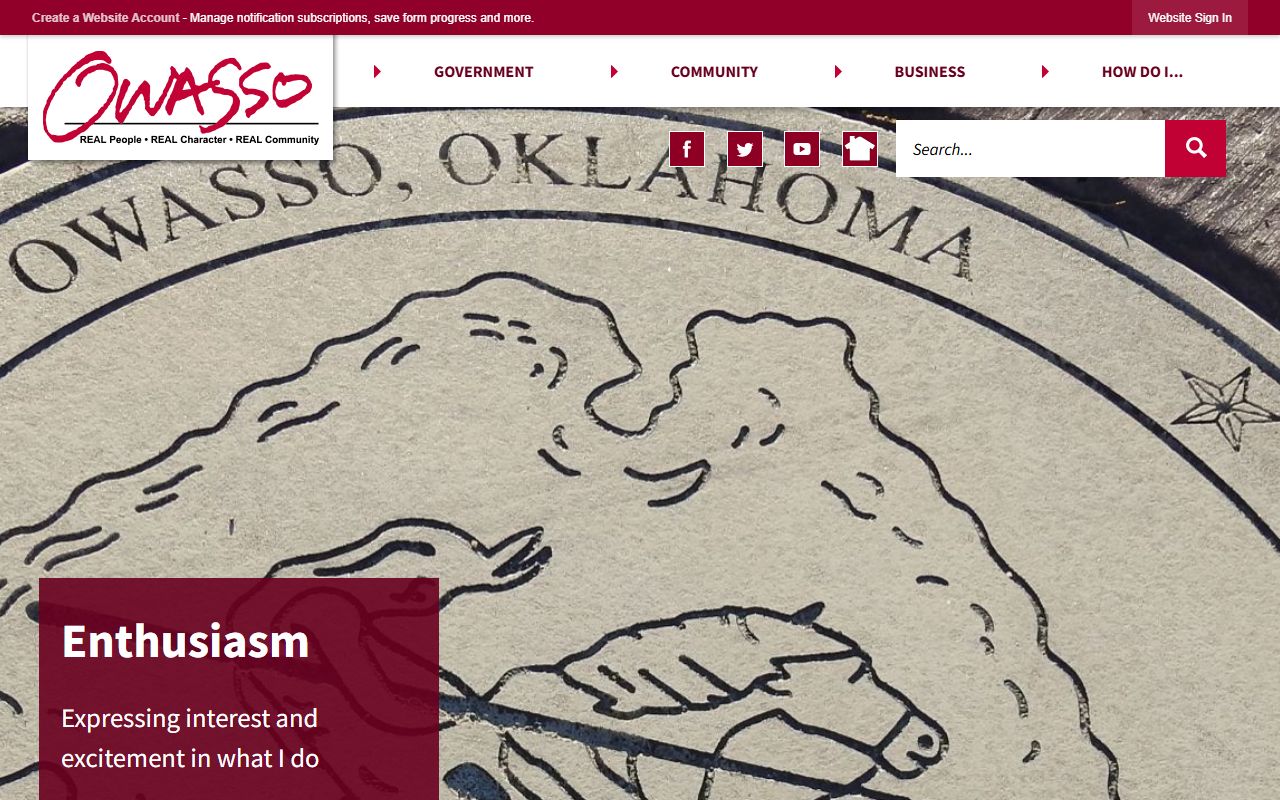 Owasso city government portal marriage records