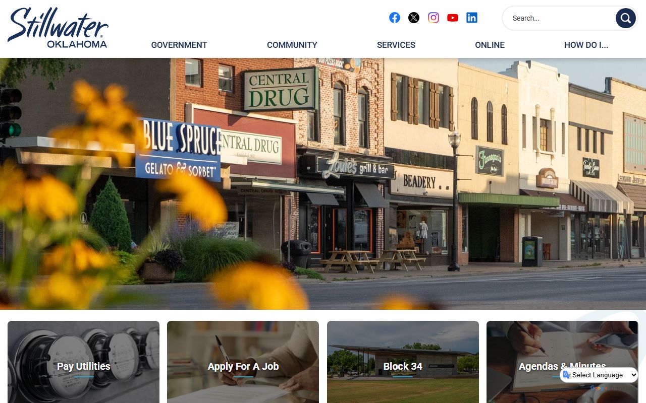 Stillwater Municipal Court page