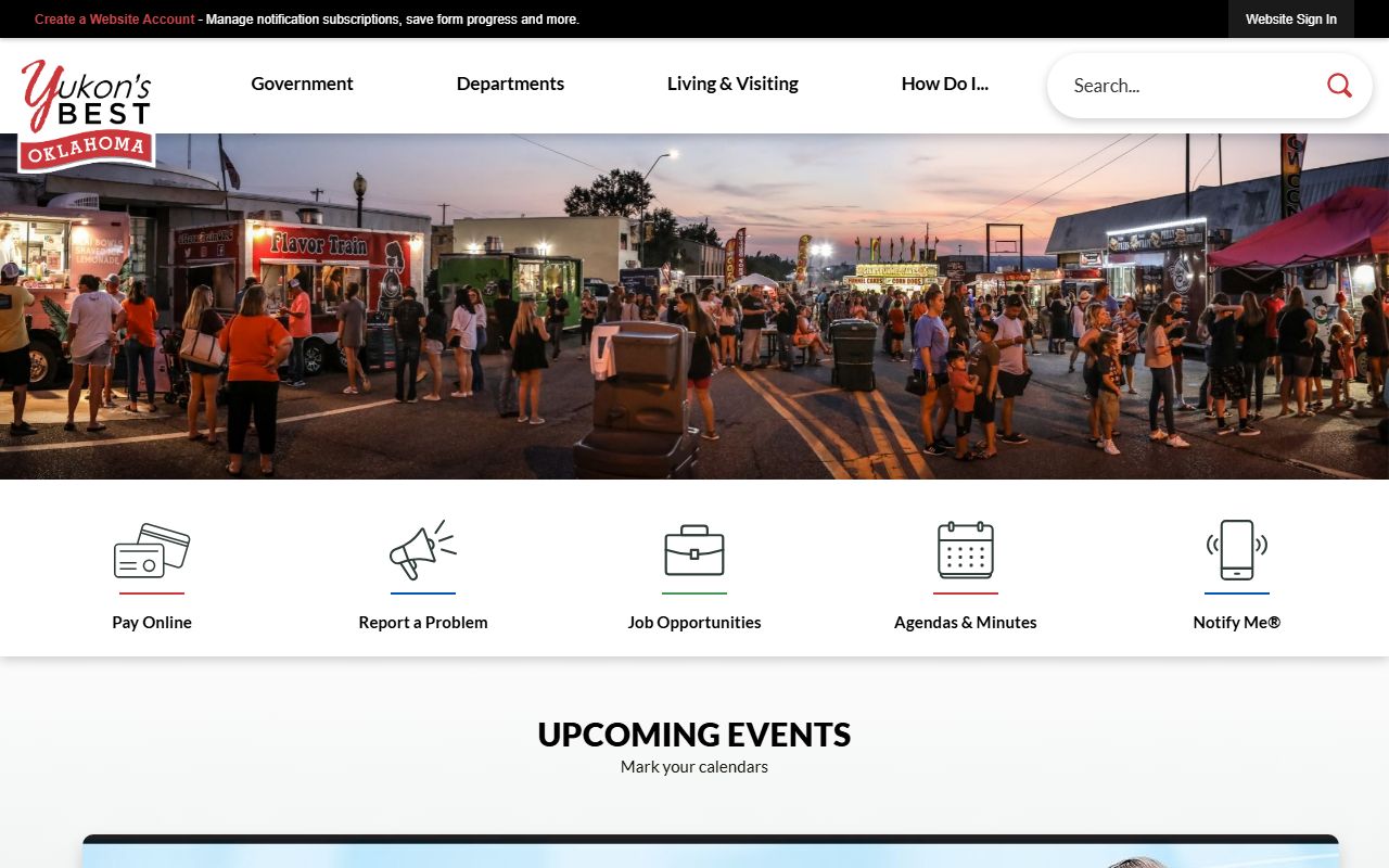 Yukon city government portal marriage records